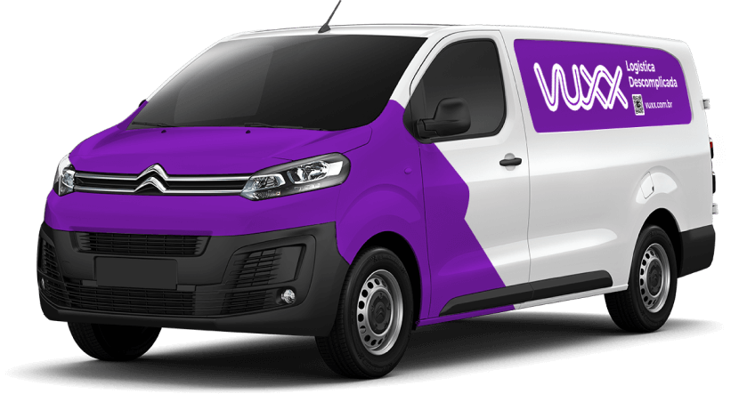 Veículo da Vuxx para realização dos serviços